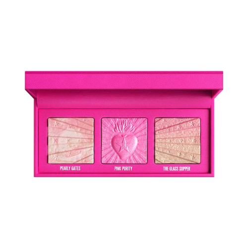 Jeffree Star Cosmetics - *Pink Religion* - Trio de iluminadores Sacred Glass