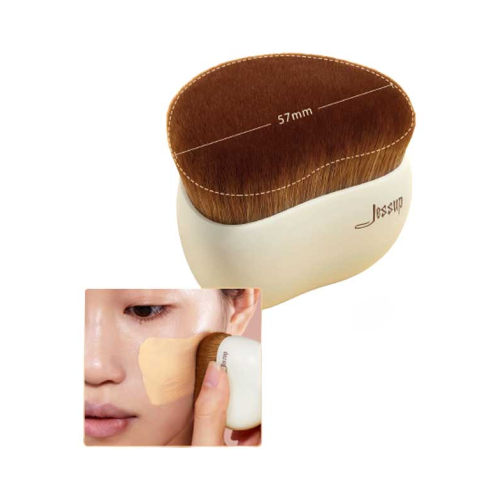 Jessup Beauty - Brocha para base de maquillaje My Magical Foundation - Light gray