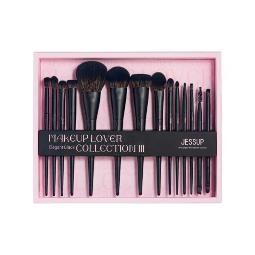 Jessup Beauty - *Collection III* - Set de brochas con caja - Elegant Black