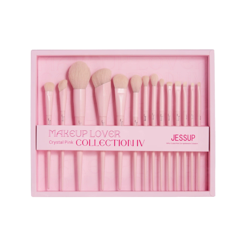 Jessup Beauty - *Collection IV* - Set de brochas con caja - Crystal Pink