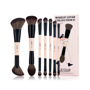 Jessup Beauty - *Collection VI* - Set de 7 brochas - T600: Peach Dust