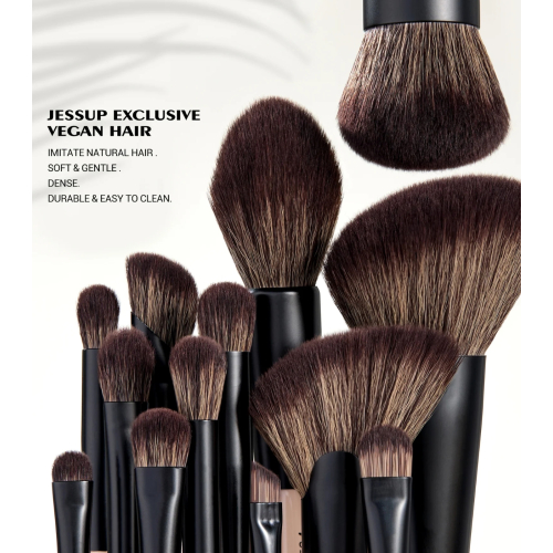 Jessup Beauty - *Collection VI* - Set de 7 brochas - T600: Peach Dust