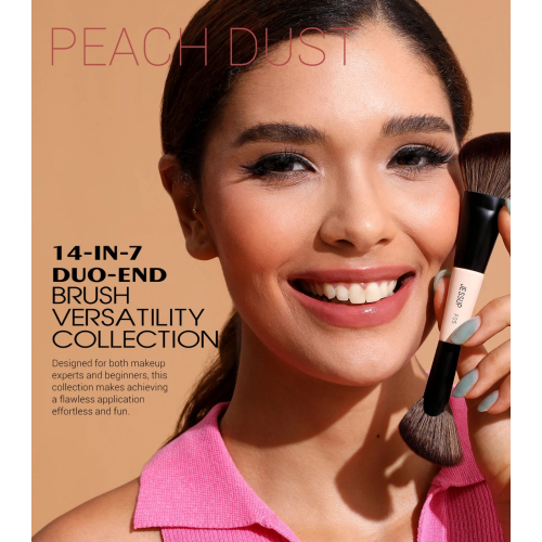 Jessup Beauty - *Collection VI* - Set de 7 brochas - T600: Peach Dust