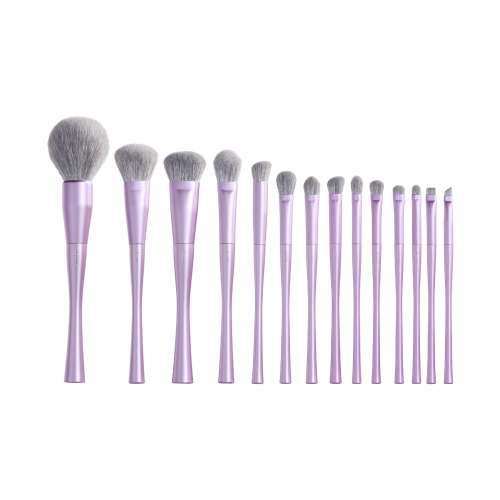 Jessup Beauty - *Everyday Glam* - Set de brochas 14pc Luxury Purple - T512