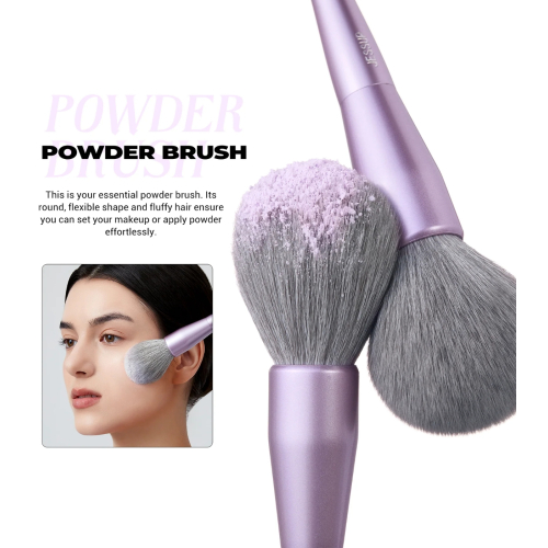 Jessup Beauty - *Everyday Glam* - Set de brochas 5pc Flawless - T514