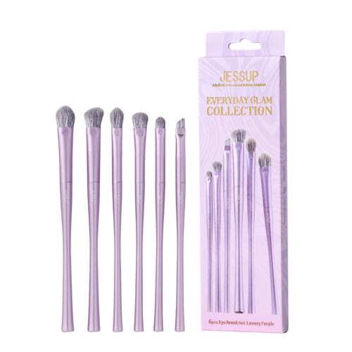 Jessup Beauty - *Everyday Glam* - Set de brochas Luxury Purple - T516