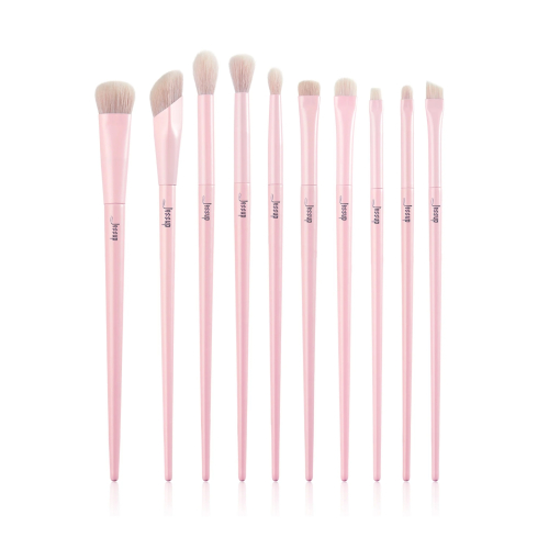 Jessup Beauty - *Makeup Lover Collection IV* - Set de 10 brochas - Crystal Pink