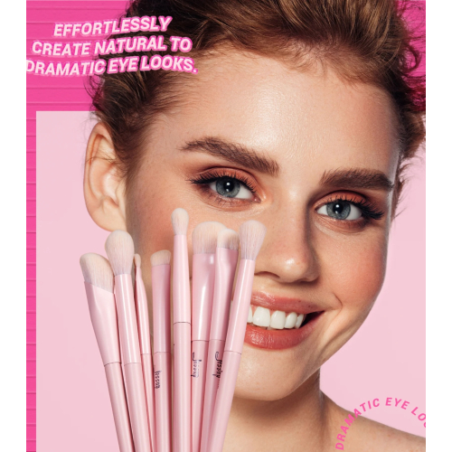 Jessup Beauty - *Makeup Lover Collection IV* - Set de 10 brochas - Crystal Pink