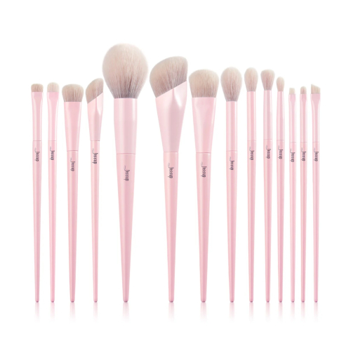 Jessup Beauty - *Makeup Lover Collection IV* - Set de 14 brochas - Crystal Pink