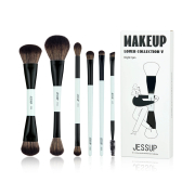 Jessup Beauty - *Makeup Lover Collection V* - Set de 6 brochas - Bright Cyan