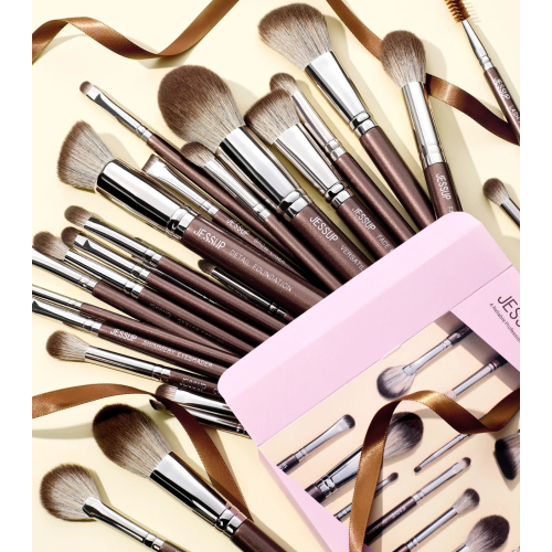 Jessup Beauty - *Master Collection* - Set de 25 brochas - Shimmer Brown