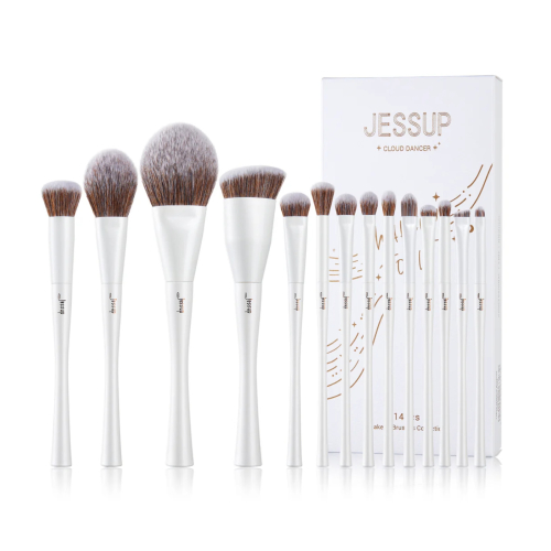 Jessup Beauty - Set de 14 brochas - Cloud Dancer