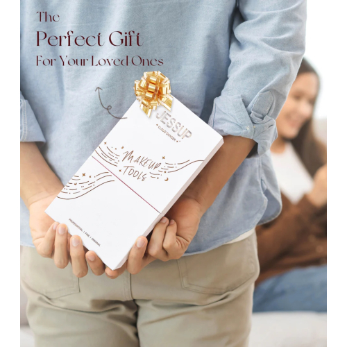 Jessup Beauty - Set de 14 brochas - Cloud Dancer