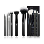 Jessup Beauty - Set de brochas 10 piezas Customary - T323: Black