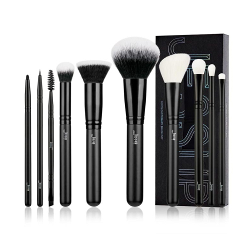 Jessup Beauty - Set de brochas 10 piezas Customary - T323: Black
