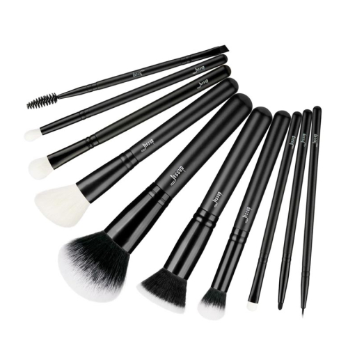 Jessup Beauty - Set de brochas 10 piezas Customary - T323: Black