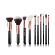 Jessup Beauty - Set de brochas 10 piezas - T156: Black/Rose Gold