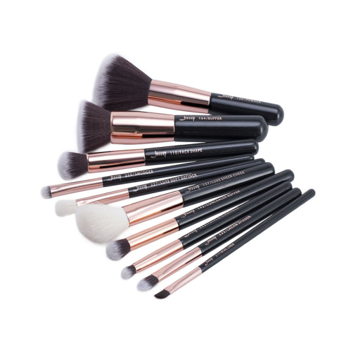 Jessup Beauty - Set de brochas 10 piezas - T156: Black/Rose Gold