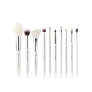 Jessup Beauty - Set de brochas 10 piezas - T243: White/Silver