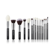 Jessup Beauty - Set de brochas 15 piezas - T180: Black/Silver