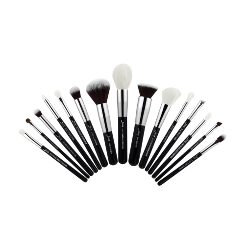 Jessup Beauty - Set de brochas 15 piezas - T180: Black/Silver