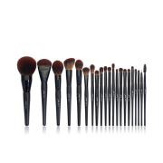 Jessup Beauty - Set de brochas 21 piezas Black Complete Collection - T271: Makeup Lover (Phantom Black)