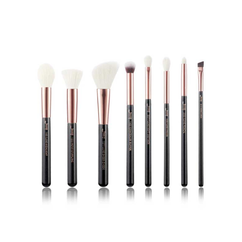 Jessup Beauty - Set de brochas 8 piezas - T158: Black/Rose Gold