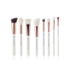 Jessup Beauty - Set de brochas 8 piezas - T219: White/Rose Gold