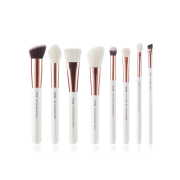 Jessup Beauty - Set de brochas 8 piezas - T219: White/Rose Gold