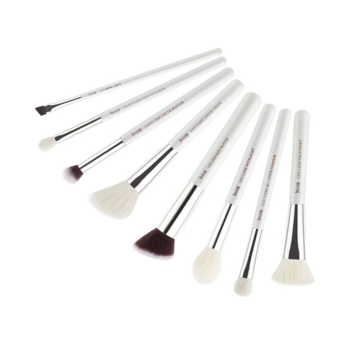 Jessup Beauty - Set de brochas 8 piezas - T239: White/Silver