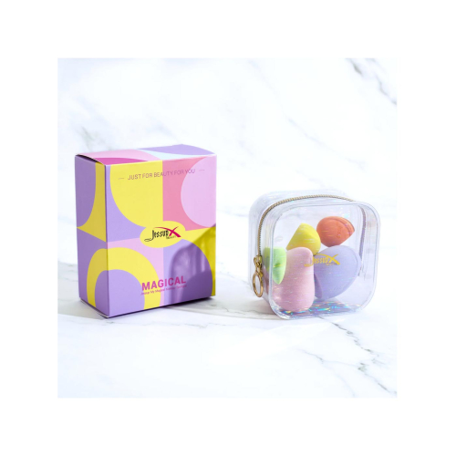 Jessup Beauty - Set de esponjas y neceser My Magical Makeup Sponges