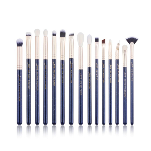 Jessup Beauty - Set de pinceles 15 piezas - T477: Prussian Blue / Golden Sands