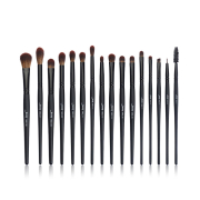 Jessup Beauty - Set de pinceles 16 piezas Black Precision - T272: Makeup Lover (Phantom Black)