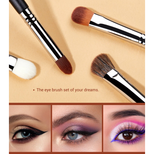 Jessup Beauty - Set de pinceles PRO 12pcs - T339: Black/Silver