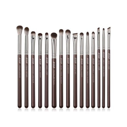 Jessup Beauty - *The Artists Eye Brush* - Set de 15 pinceles - Shimmer Brown