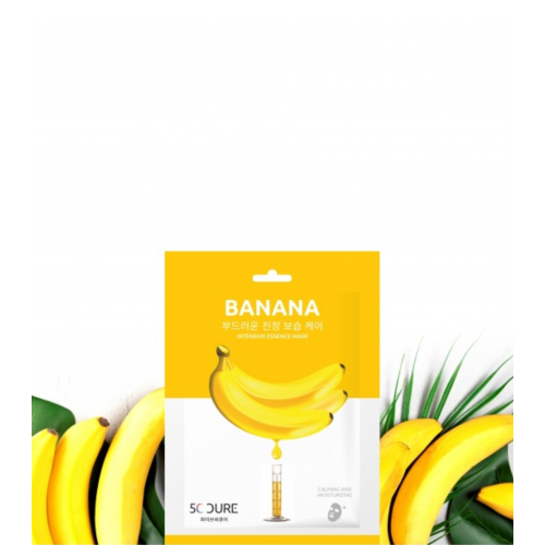 Jkosmec - *5C Cure* - Mascarilla facial nutritiva - Banana