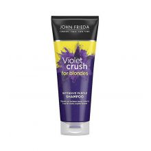 John Frieda - *Violet Crush* - Champú violeta intensivo neutralizador y aclarador para cabello rubio