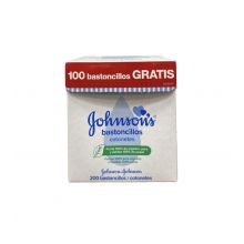 Johnson & Johnson - Bastoncillos 100uds +100uds