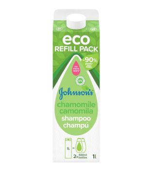 Johnson & Johnson - Champú para bebe - Camomila Eco Refill Pack 1000ml