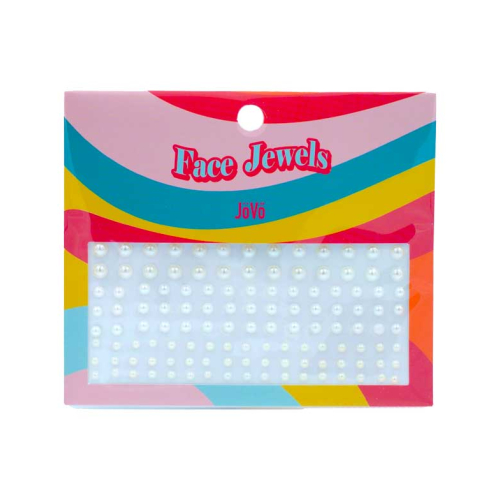Jovo - Adhesivos para rostro Face Jewels - Perlas