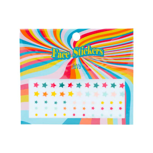 Jovo - Adhesivos para rostro Face Stickers - Estrella