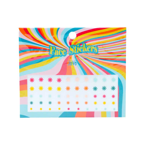 Jovo - Adhesivos para rostro Face Stickers - Flor