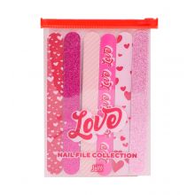 Jovo - Set de limas de uñas Nail File Collection - Love