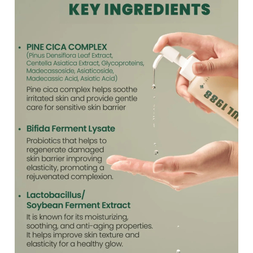 K-Secret - *Seoul 1988* - Aceite limpiador Pine CICA 1% + Probiotics