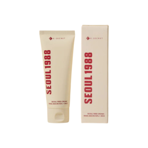 K-Secret - *Seoul 1988* - Crema facial Snail Mucin 93% + Rice