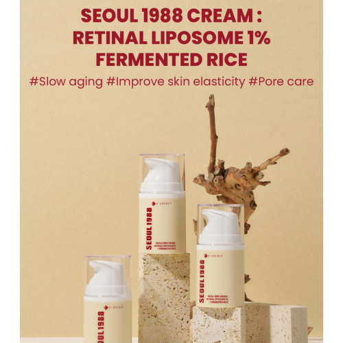 K-Secret - *Seoul 1988* - Crema Retinal Liposome 1% + Fermented Rice