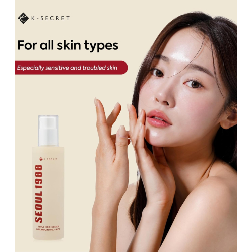 K-Secret - *Seoul 1988* - Esencia Snail Mucin 97% + Rice