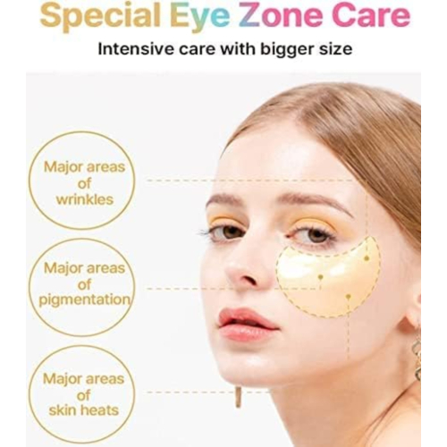 K-Secret - *Seoul 1988* - Parches de hidrogel para contorno de ojos Extra Illuminating - Vitamin C