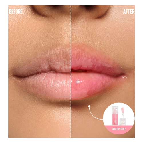 Kaja - Aceite labial Juicy Glass - 01: Rose Hip Spritz