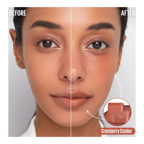 Kaja - Bálsamo multi-stick para labios y mejillas Dewy Bar - Cranberry Cooler